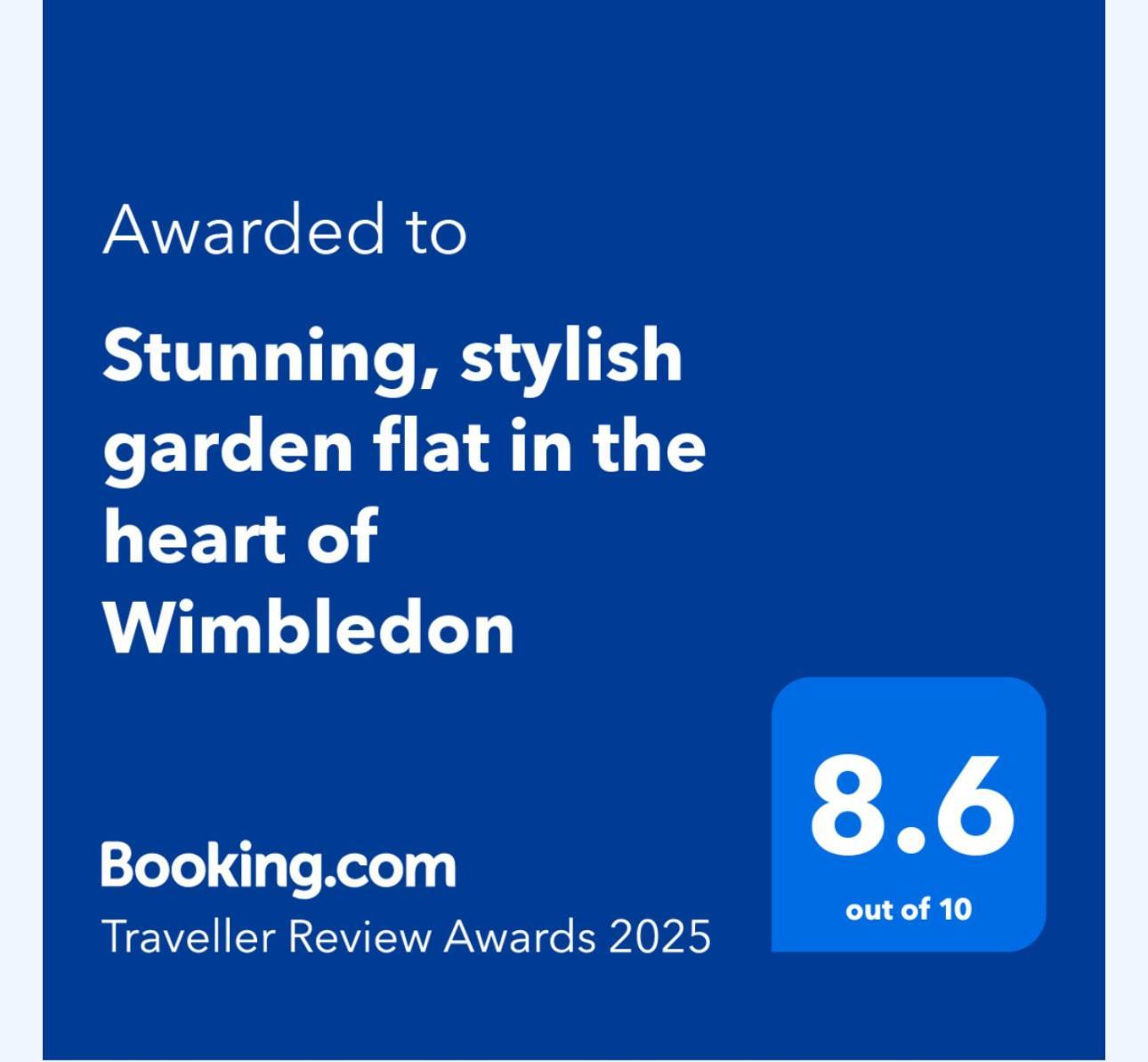 شقة Stunning, Stylish Garden Flat In The Heart Of Wimbledon لندن المظهر الخارجي الصورة